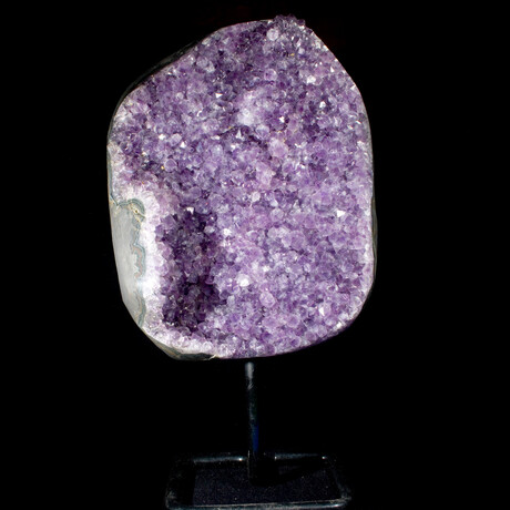 Amethyst Small-Crystal Geode On Stand // v.2