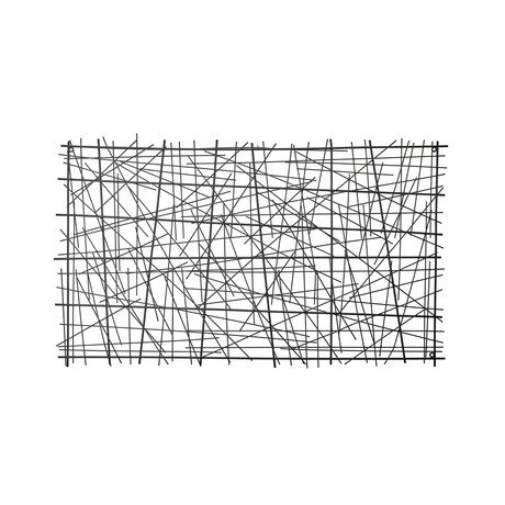 Matrix Metal Wall Décor // Random Grid