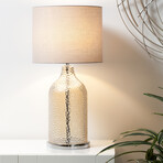 Lustre Beaded Glass Table Lamp // Coffee