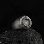 Ouroboros Signet Ring (7.5)