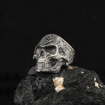 Masonic Skull Ring (6.5)