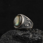 Phoenix Labradorite Ring (6.5)