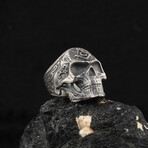 Masonic Skull Ring (6.5)