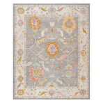 Pasargad Home Authentic Turkish Oushak // Hand-Knotted Wool Area Rug // Taupe // V2 // 11' 6" X 14' 6"