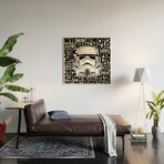 Look Sir Droids by Matthew Tay Wood Wall Mural