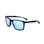 Men's 1114 Sunglasses // Black + Blue