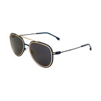 Men's 1193 Sunglasses // Blue + Gold