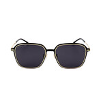 Men's 1223-F-S Sunglasses // Black + Gold