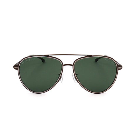 Men's 1169 Polarized Sunglasses // Brown + Green