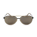 Men's 1193-S Sunglasses // Black + Gold