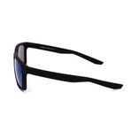 Nike // Men's Nike Flip M EV0989 Sunglasses // Black + Blue