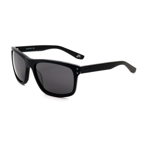 Men's Flow Sunglasses // Black + Dark Gray