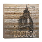 London by Conrad Knutsen (26"H x 26"W x 1.5"D)