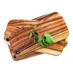 Natural Wood Camphor Laurel Premium Anti-Bacterial Cutting Board (Small)