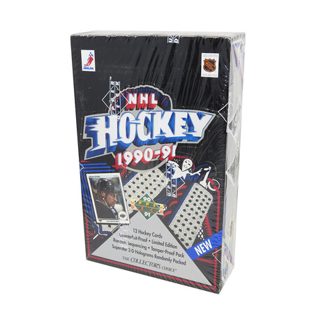 1990//91 Upper Deck Hockey Low Series Factory Sealed Box // 36 Packs