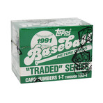 1991 Topps Traded Baseball Factory Set // BBCE Wrapped From A Sealed Case