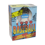 1990 Fleer Baseball Card Unopened Wax Box BBCE Wrapped From A Sealed Case (FASC) // 36 Packs