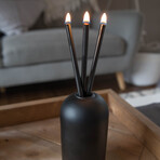 Wylie // Black Candles + Black Vase