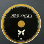 Demi Lovato // "Dancing Devil" CD Album Collage // Signed