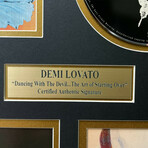 Demi Lovato // "Dancing Devil" CD Album Collage // Signed
