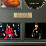 The Weeknd // "Blinding Lights" CD Album Collage // Signed
