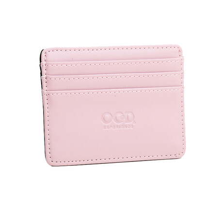O.C.D. RFID Wallet // Black // Pink Slim