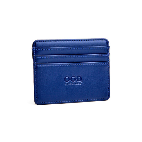 O.C.D. RFID Wallet // Black // Blue Slim