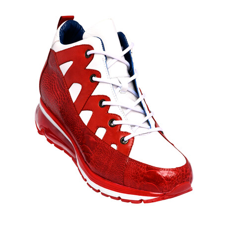 Kevin Shoes // Red + White (US: 8)