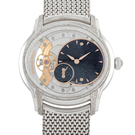Audemars Piguet Ladies Millenary Frosted Manual Wind // 77244BC.GG.1272BC.01 // Pre-Owned