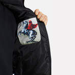 Bonaparte Puffer Jacket // Multicolor (Small)