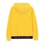 Blank Tango Waistband Hoodie // Yellow (X-Small)
