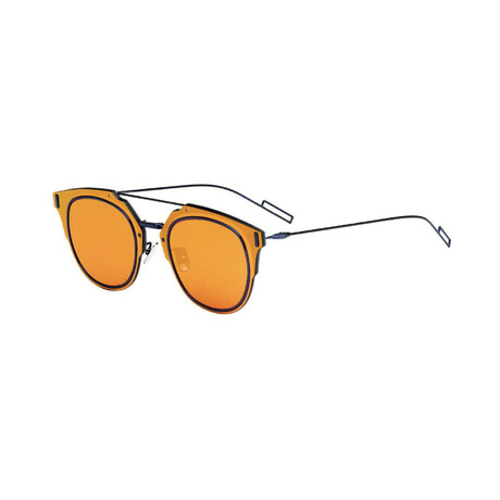 Christian Dior // Men's DIORCOMPOSIT1-F Sunglasses // Blue + Orange