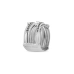 Marco Bicego // Goa 18K White Gold + Diamond Ring // Ring Size 7 // Estate