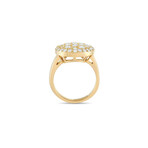 Van Cleef & Arpels // 18K Yellow Gold Diamond Ring // Ring Size 6.5 // Estate