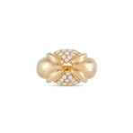 Chaumet // 18K Yellow Gold Diamond Ring // Ring Size 6 // Estate