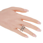 Marco Bicego // Goa 18K White Gold + Diamond Ring // Ring Size 7 // Estate