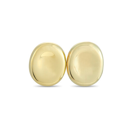 Angela Cummings // 18K Yellow Gold Clip-On Earrings // Estate