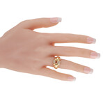 Chaumet // 18K Yellow Gold Diamond Ring // Ring Size 6 // Estate