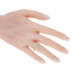 Van Cleef & Arpels // 18K Yellow Gold Diamond Ring // Ring Size 6.5 // Estate