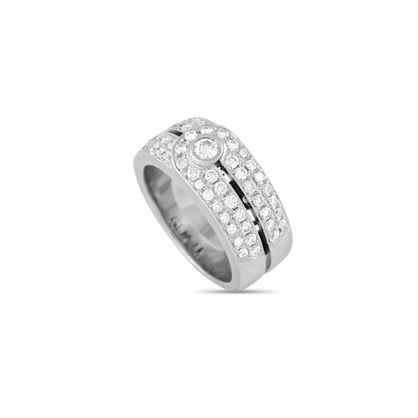 Di Modolo // 18K White Gold + Diamond Ring // Ring Size 6 // Estate