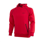 Iconic Hooded Sweatshirt // Red (XL)