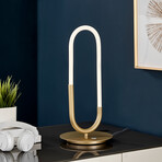 Single Clip LED Table Lamp (Sandy Gold)
