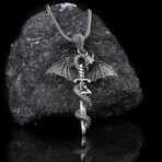 Dragon and Sword Necklace
