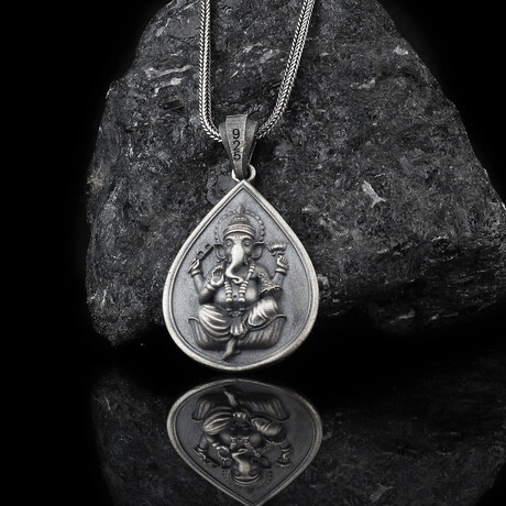 Ganesha Drop Necklace