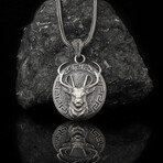 Mythological Deer Necklace