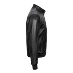 Xavier Leather Jacket // Black (XL)
