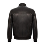 Diego Leather Jacket // Black (M)
