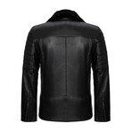 Raphael Leather Jacket // Black (XL)