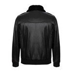 Glenn Leather Jacket // Black (M)