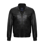 Xavier Leather Jacket // Black (XL)